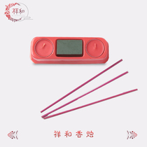 New products to the memorial incense candle set with disposable candlestick with a pair of candles and a pair of incense 3