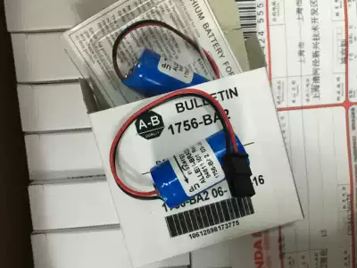 The original New 1756-BA2 3 0V AB PLC controller battery 18 years spot