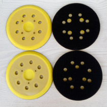 Pneumatic grinding machine tray sand machine chassis polishing machine Disc 5 inch 8 hole rushed sandpaper sheet self-adhesive disc