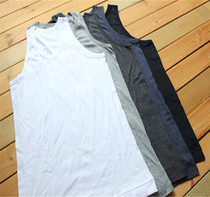 Foreign trade mens summer vest basis Volkswagen cotton sleeveless sports sweat vest spring and autumn base shirt