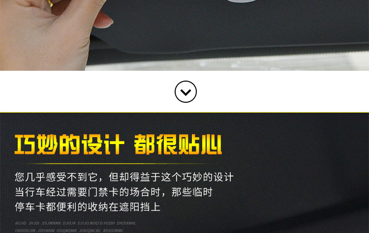 Xe lưu trữ thẻ clip xe kính râm clip sáng tạo kính khung xe mặt trời thẻ visor chủ thẻ xe cung cấp - Ô tô nội thất Accesseries phụ kiện trang trí xe ô tô