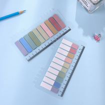 Index stickers sticker round points Tear Convenience Stickler for students to be transparent and able to write pimps n substickers