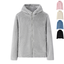 Coral Suede Jacket Rocking Grain Suede Outdoor double-sided suede jacket male warm thickened with velvety coat texture