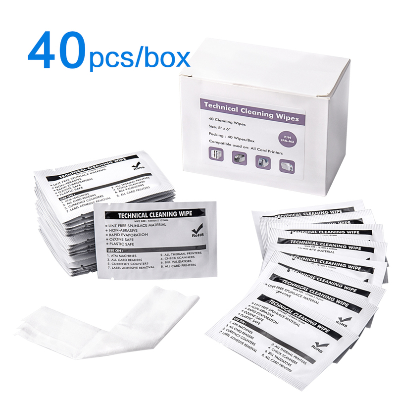 99.9% Ipa Wipes in Bags, 70% Isopropyl Alcohol Pre-Moistened Cleaning Cloth for Printer Screens and Electronic Devices