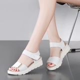 Очень большие летние сандалии на платформе, обувь, туфли, большой размер, из натуральной кожи, мягкая подошва