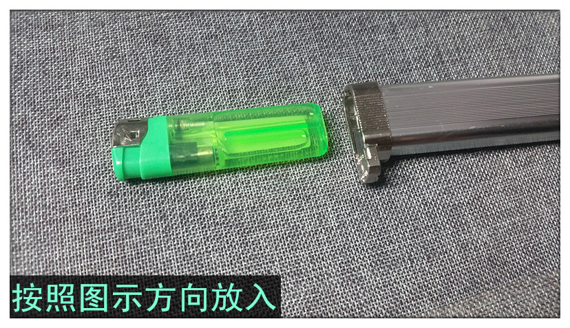 Kim loại nạp nhẹ hơn súng lửa bếp gas dính khách sạn bếp lửa bốc lửa mở pin không xung - Bật lửa quẹt bic