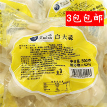 (3 packs) garlic head white garlic sugar garlic sauerkraut pickled garlic head sugar vinegar garlic