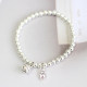 Simple Fashion Popular Alloy Antique Silver Bead Bracelet Men's and Women's Gift Bracelet Personality Jewelry 5