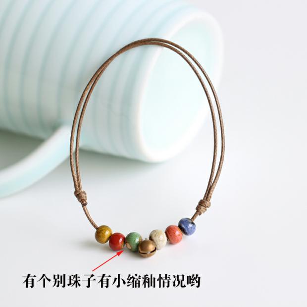 Giá trị [cư dân] hướng dẫn DIY vòng chân gốm Thời trang nhà máy trang sức nhỏ bán hàng trực tiếp 54 - Vòng chân vòng chân cho nữ