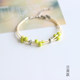 Waiting in the rain simple fashion small fresh handmade ceramic DIY bracelet female jewelry youth creative 148