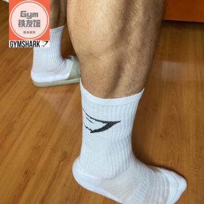 GYMSHARK CREWSOCKS (3PK) Breathable mid-calf sports and fitness socks: 3 pairs per pack, non-returnable and non-exchangeable