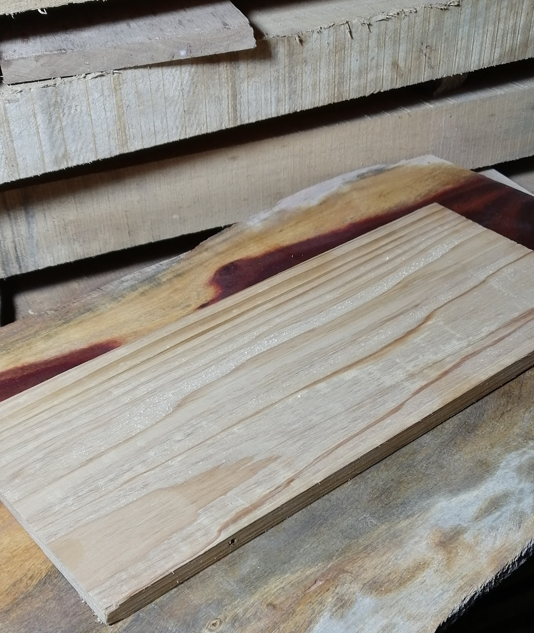 Wood king incense cedar word board partition shelf Solid wood fir logs can be processed on behalf of the set