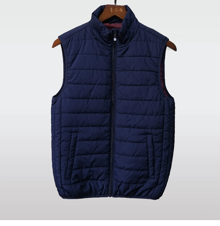 Đàn ông và phụ nữ với cùng một chiếc áo vest cotton mỏng nhiều màu đa năng cotton vest mùa đông ấm áp áo khoác nữ 8201 Qinggu mưa - Áo vest cotton áo ba lỗ tập gym