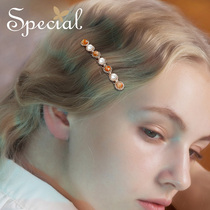 SPECIAL EUROPE Hair Accessories Woman Hair Clip clip Pinch Temperament Top Gripping Head Clips Laurel Girl 2022 New Tide