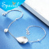 Đặc biệt Châu Âu và Châu Mỹ S925 bạc đại dương chân vòng chân nữ điều chỉnh thời trang vòng chân chọn bên bờ biển lắc chân vàng pnj Vòng chân