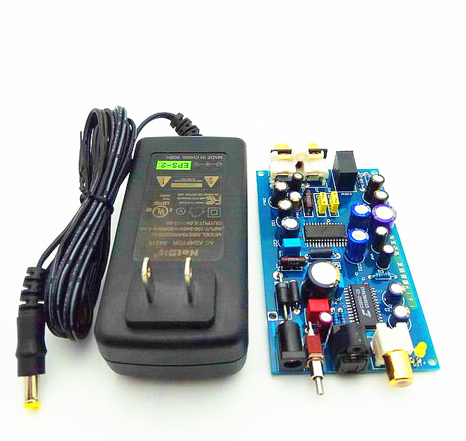 1305dac decoding coaxial fiber cs8412 with I2S output with 3 5 headphones to monitor coaxial audio