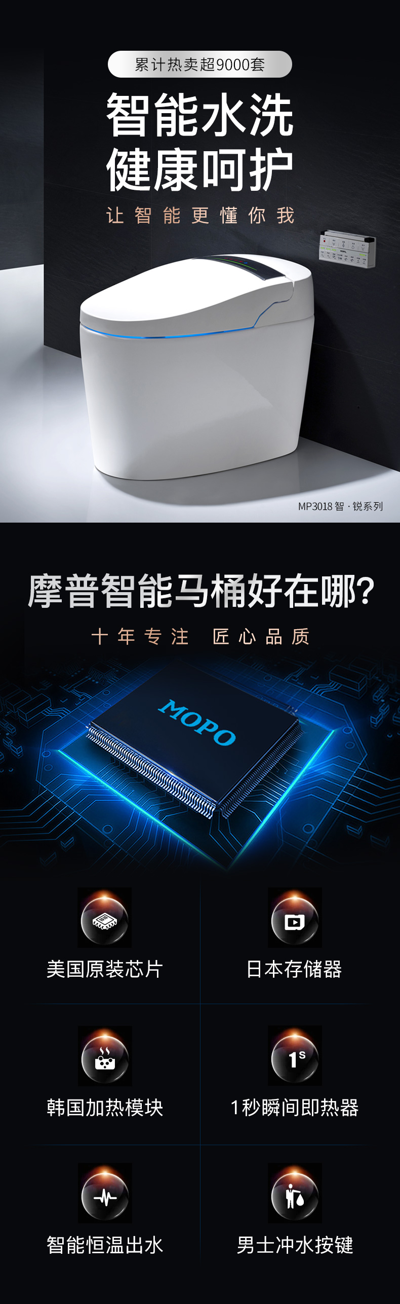 吐槽:mopo摩普智能马桶怎么样,摩普智能马桶好不好,摩普马桶属于几线