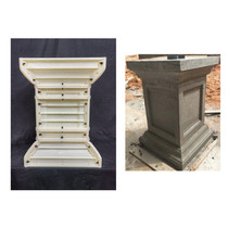 Roman column mold European villa cement column pier Square Chinese style column stone pier base Plastic steel concrete abrasive