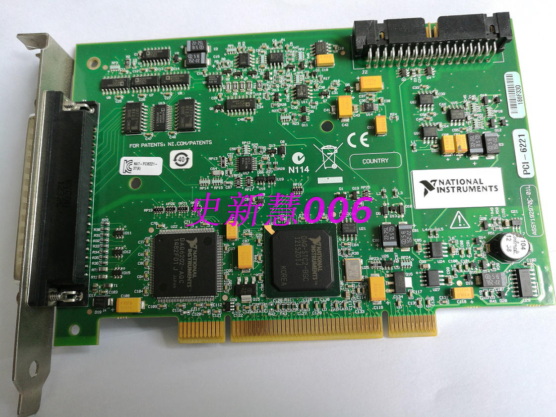 9 8 into a new US NI PCI-6221-37 PCI-6221 37-Pin