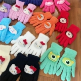 Hello kitty, мультяшные ветрозащитные удерживающие тепло милые перчатки для принцессы