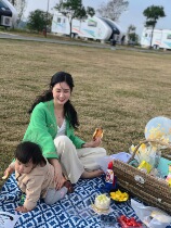 Nordic spring tour ins picnic mat designer waterproof lawn mat camping cloth Outdoor portable anti-grass cloth