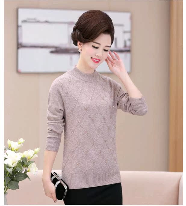 Tết cổ, mùa thu đông áo khoác phụ nữ lớn tuổi