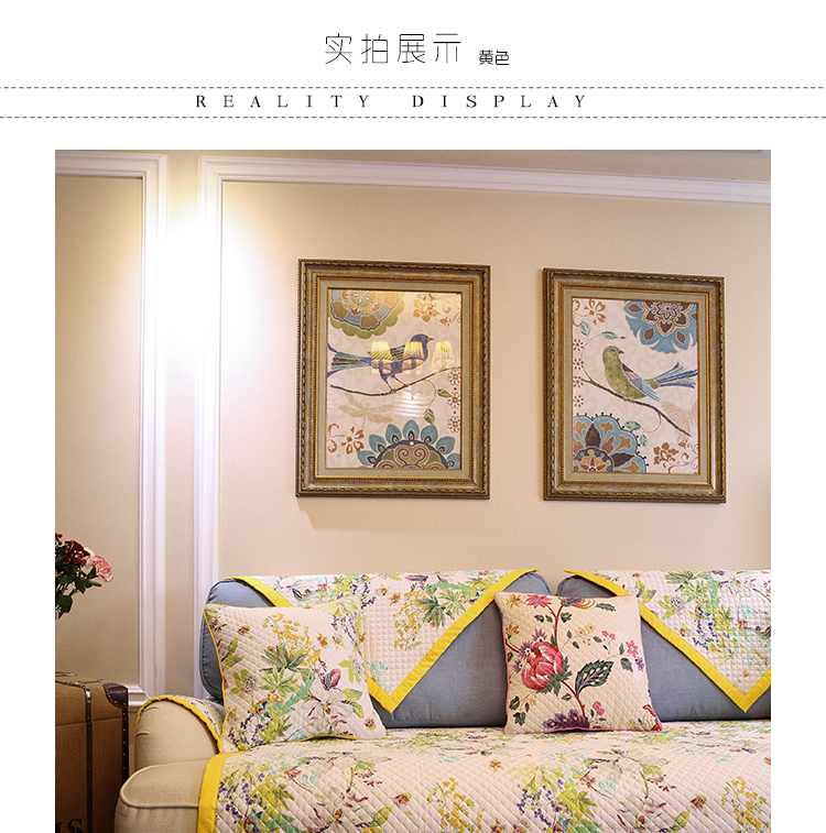 Lông vũ Bốn mùa Mỹ vải mục vụ đệm sofa da chống trượt đệm sofa nước Mỹ khăn tùy chỉnh - Ghế đệm / đệm Sofa nệm ngồi ghế gỗ