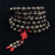 Wholesale fine natural flower Bodhi root tabby bodhi seed 108 11mm male Buddha beads hand string rosary bracelet