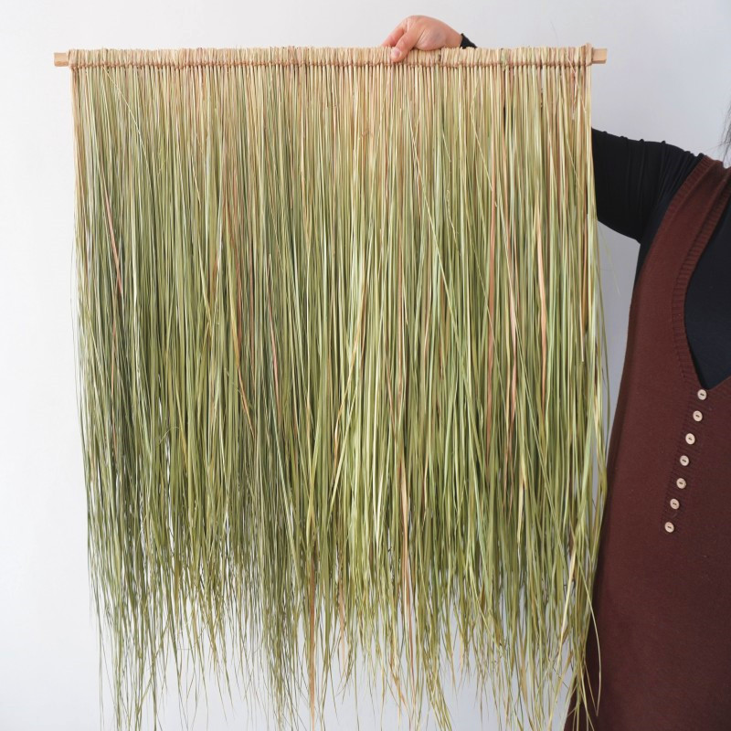 Straw Curtain insulation sunscreen Grass House Thatch Grass Shed Roof decorative curtains Villa farmstead Retro Original Ecology-Taobao