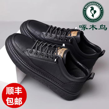 Woodpecker men's soft sole korean style versatile shoes