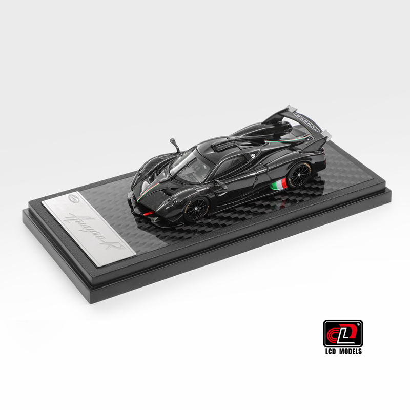 Lcd 1:64 Pagani Huayra R Pagani Huayra R Black Carbon Alloy Car Model Lcd 1:64 Pagani Huayra R Pagani Huayra R Black Carbon Alloy Car Model