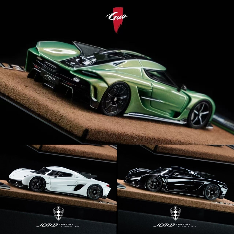 Guo 1:64 Koenigsegg Jesko Absolut Resin Car Model Collection