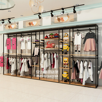 Childrens clothing store shelves Mother and baby store display cabinets Brand tide childrens clothing store shelves Childrens clothing store display shelves
