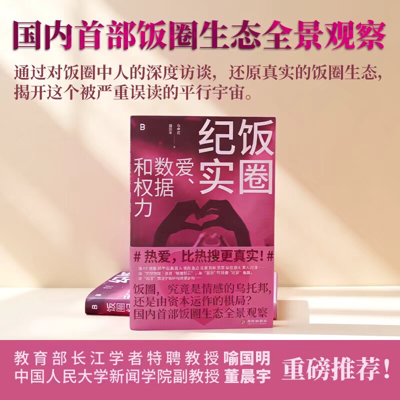 饭圈纪实:爱、数据和权力 马中红 唐乐水 著 北贝 9787516931424 华龄出版社 2026-03