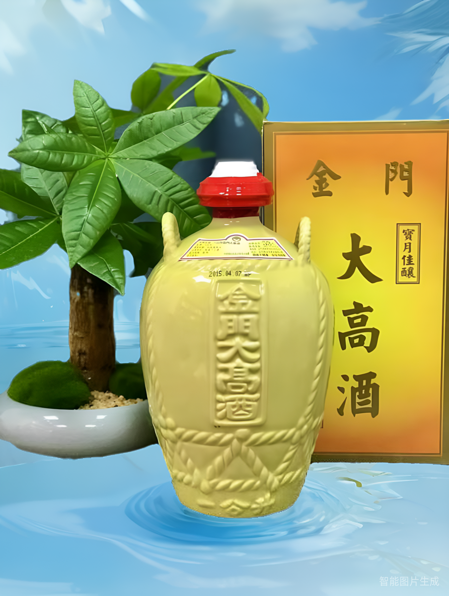 金門大高酒金門高粱酒大高黃壇金門高粱酒53度1000毫升一公升