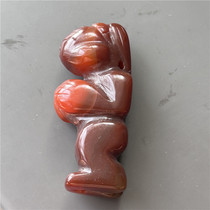 Antique crafts meteorite Hongshan culture (0453 simple shape simple and elegant appreciation and play)