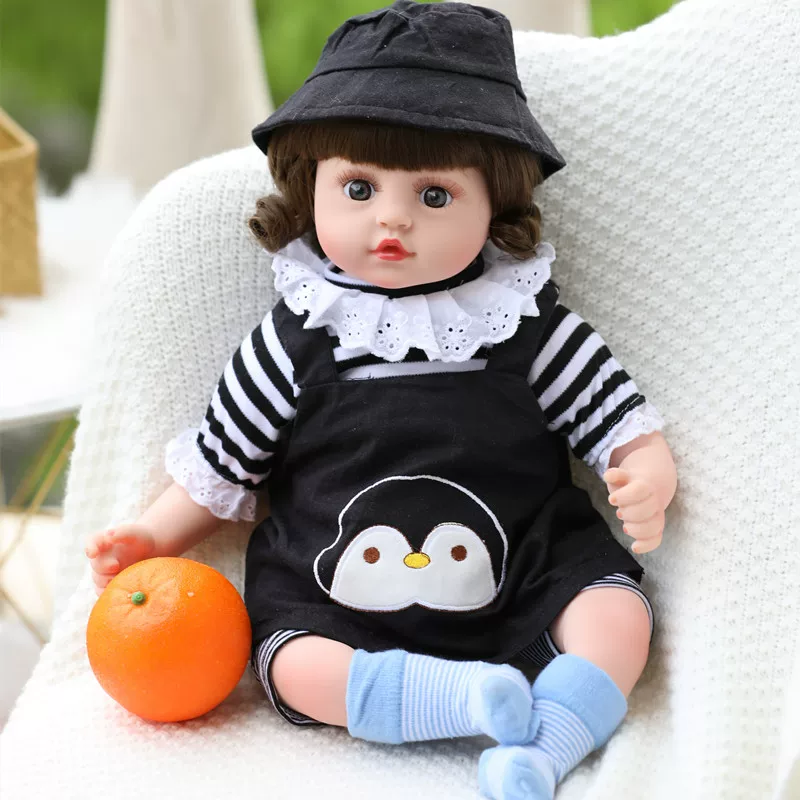 Doll, speaking toy from soft rubber