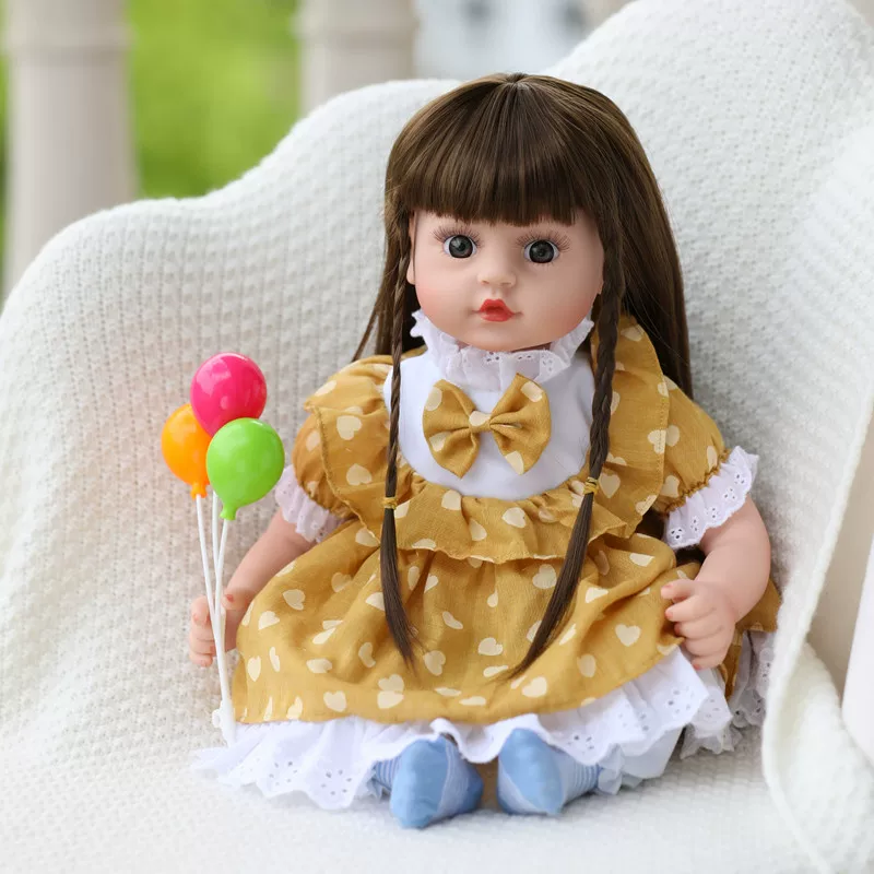 Doll, speaking toy from soft rubber