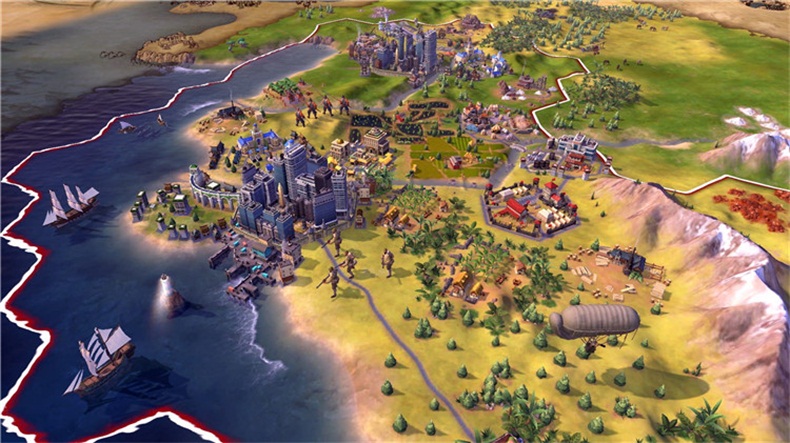 Điểm nhấn là game Nintendo Switch NS Civilization Empire 6 Civilization VI Trung Quốc - Trò chơi đĩa pes 2021