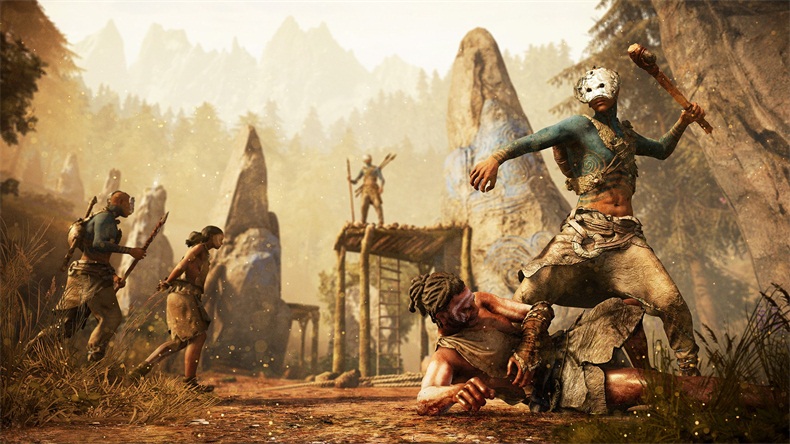 Spot trò chơi console PS4 chính hãng Far Cry Original Killing Barbarian phiên bản Trung Quốc - Trò chơi gamecube dvd