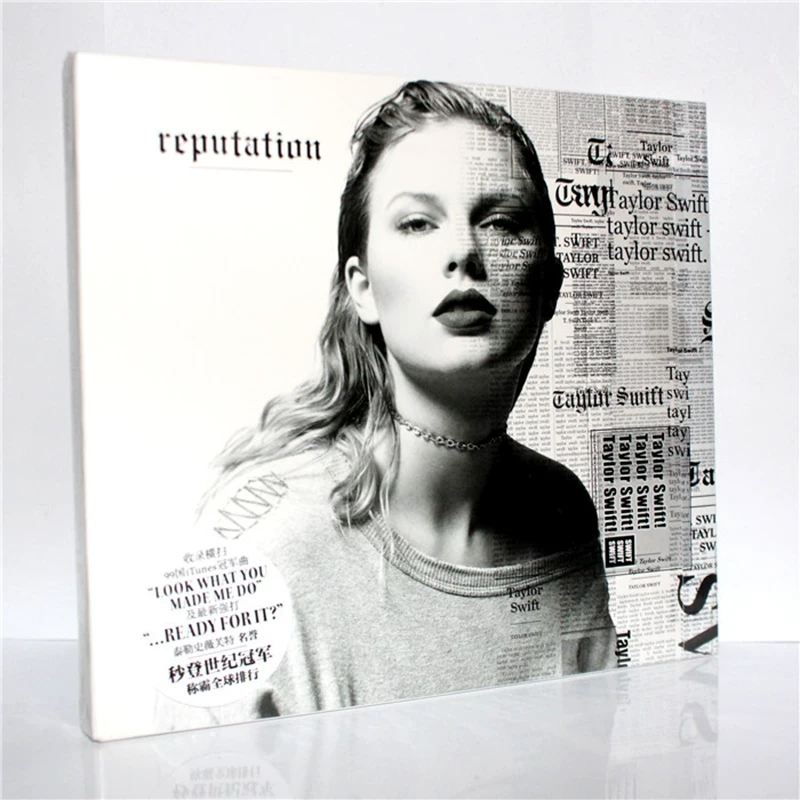 Подлинный альбом Taylor Swift Taylor Swift Reputation CD + постер