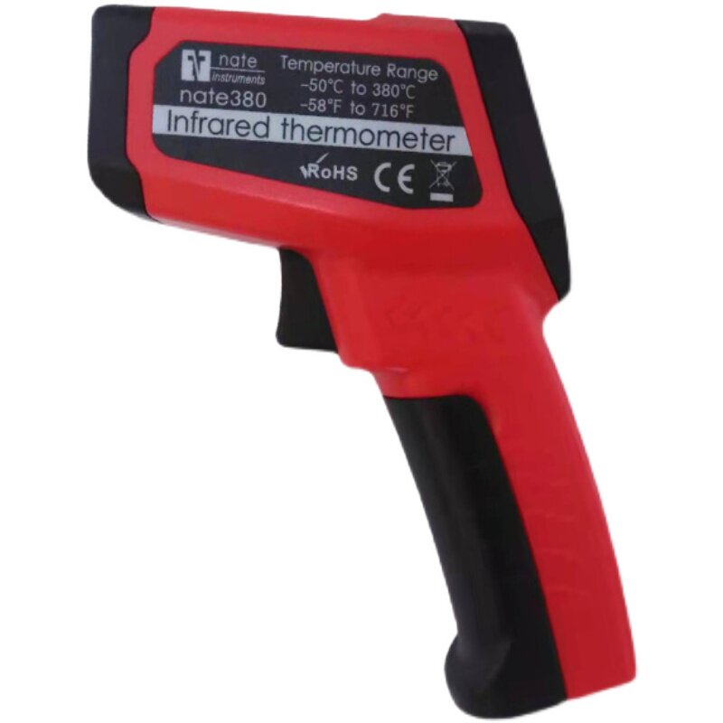 Non-contact thermometers nate380 (-50-380 ° C) infrared thermometers thermometer temperature gauge