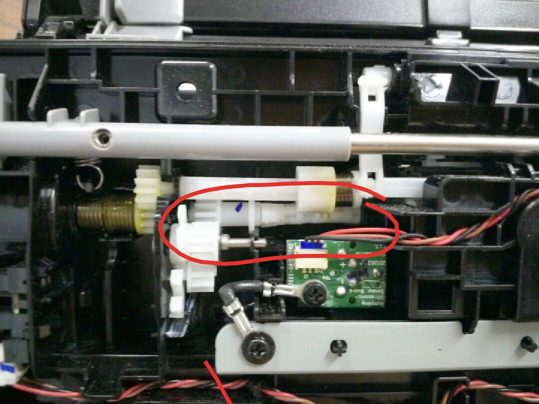EPSON: DS-510DS-520DS-560 Scanner upper wheel separation wheel Paging wheel (connecting shaft)accessories