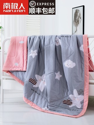 South Pole Summer pure cotton air conditioning by summer cool quilted by double single summer thin quilt Spring autumn quilt core full cotton summer quilt