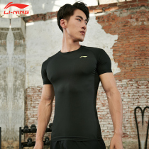 Li Ning short-sleeved shorts T-shirt mens suit breathable fitness quick-dry running sports casual wear summer national tide New