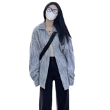 Джинсовая юбка для отдыха, весенняя летняя куртка, тонкая одежда для защиты от солнца, подходит для подростков, свободный крой