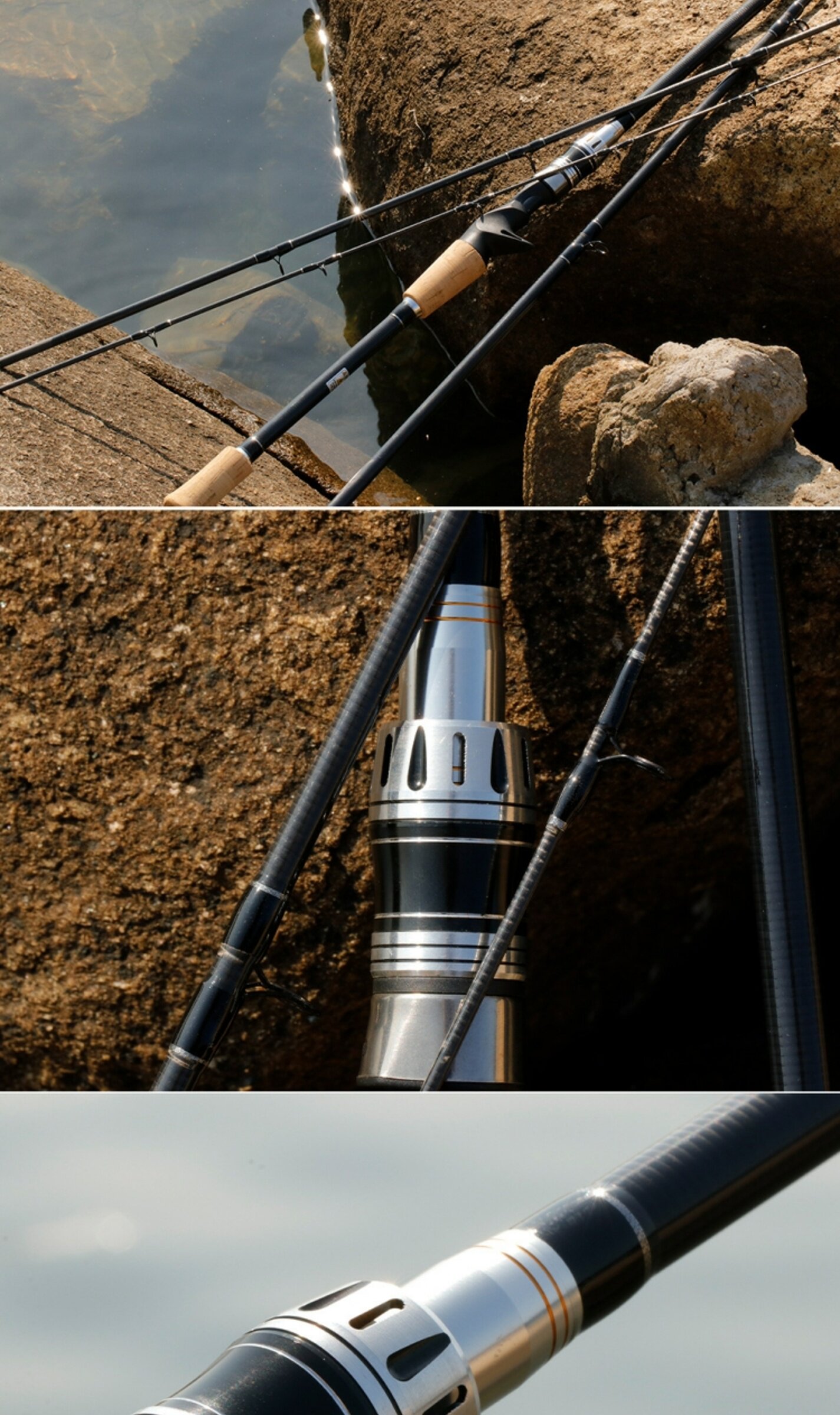 Дорожные суб -полюсный 路亚竿四插节短节远投竿四节超短便携多节式旅行杆超轻超硬碳素杆 Lqkevlar