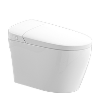 Realt 2024 New Smart Toilet S5 No Water Pressure Limitation Foot Feel Flip Cover Home Instant Heating Electric Toilet