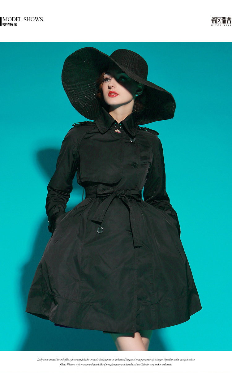 Trench pour femme HITCH REAP      en Polyester - Ref 3226995 Image 9