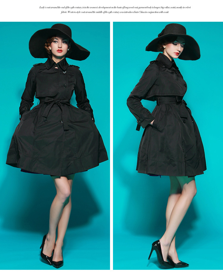 Trench pour femme HITCH REAP      en Polyester - Ref 3226995 Image 12
